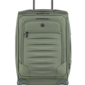 SWISSGEAR 8099 Expandable Carry-On Spinner Sage Green Pallet New